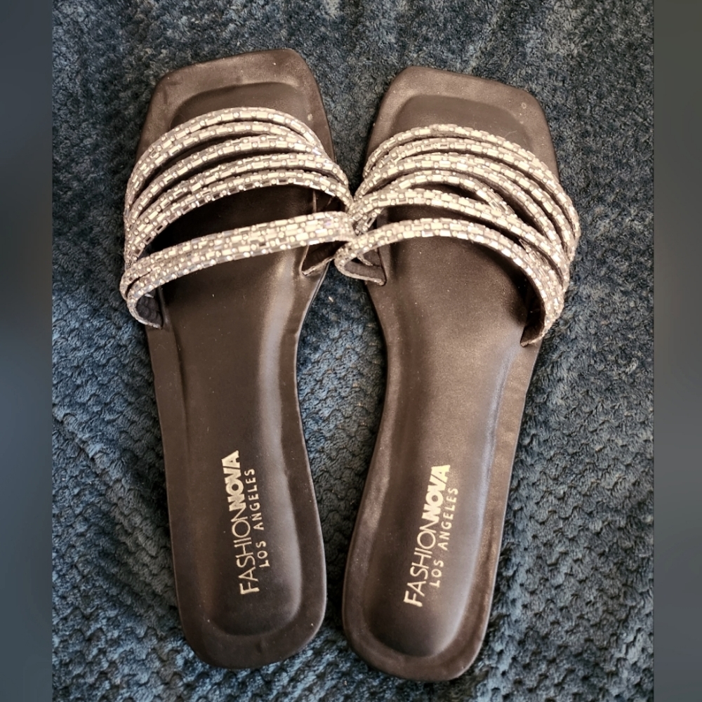 Beaded sandals